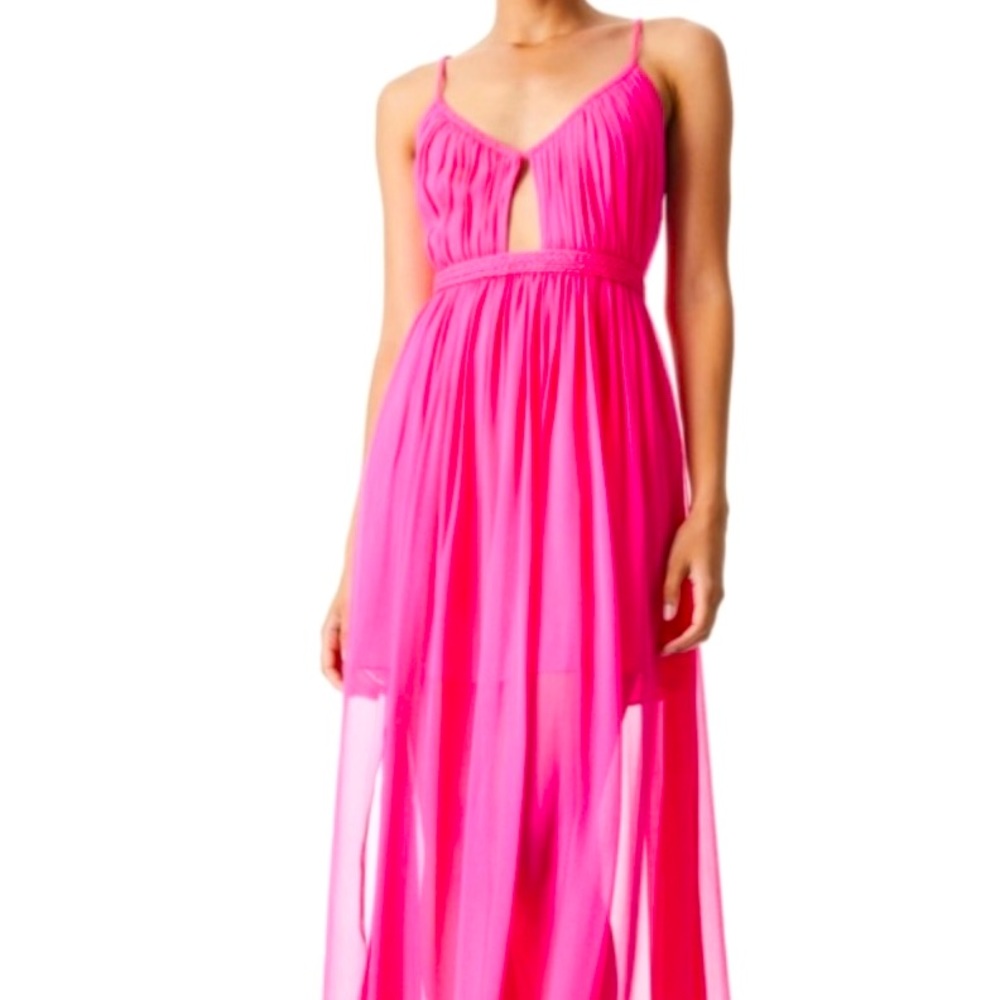 Alice + Olivia pink midi dress.  NWT SIZE 2